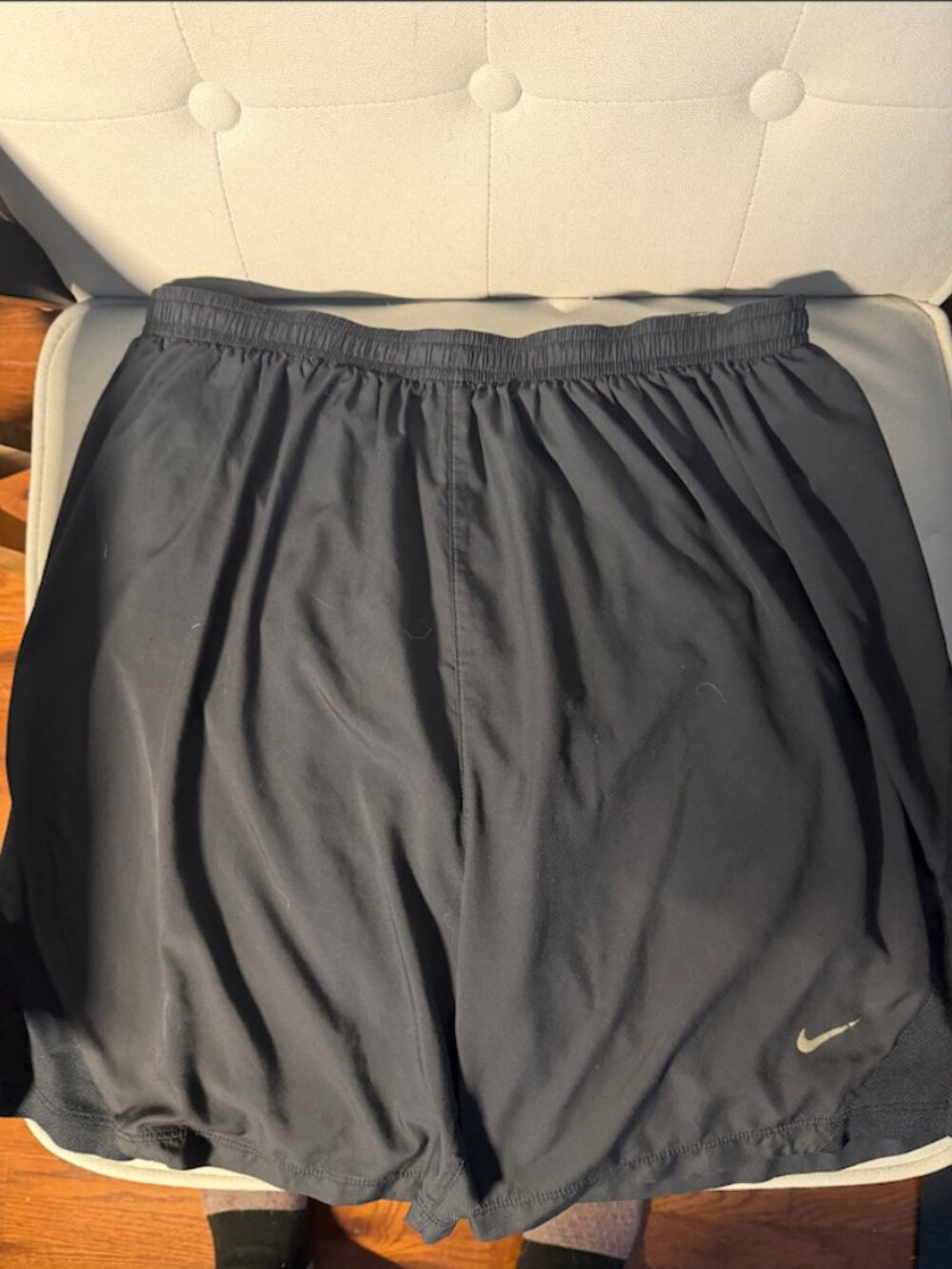Black Nike 17" Running Shorts